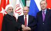 I Presidenti degli Stati del vertice di Astana.
