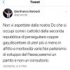 Tweet di Rotondi.